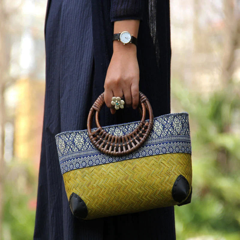 Sofie Malou Boho Woven Bag