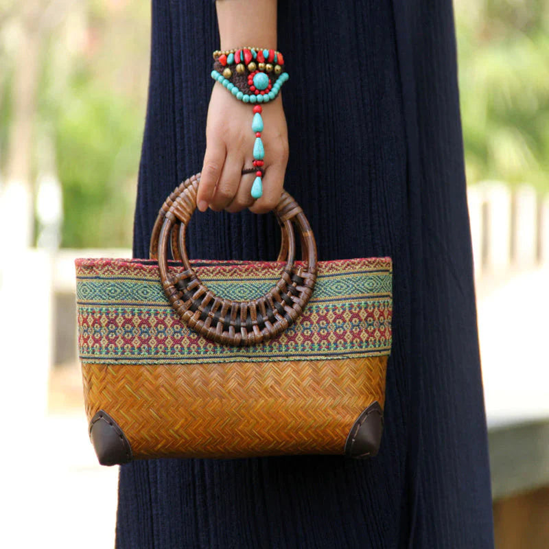 Sofie Malou Boho Woven Bag