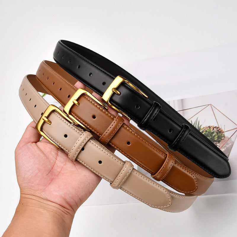 Sophia Luxe Leather Belt