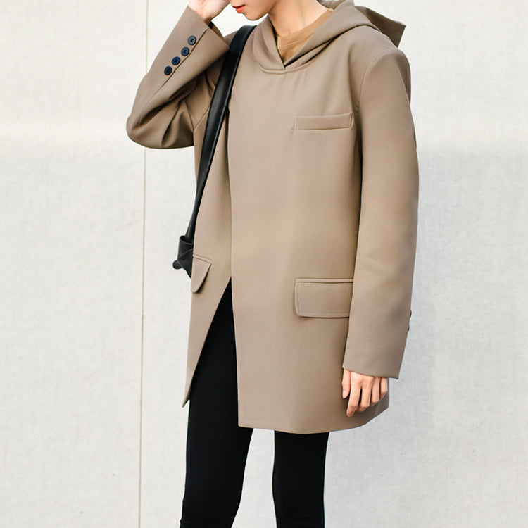 Sophie Malou Hooded Urban Blazer