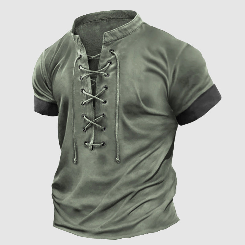 Stallone Classic Henley Shirt