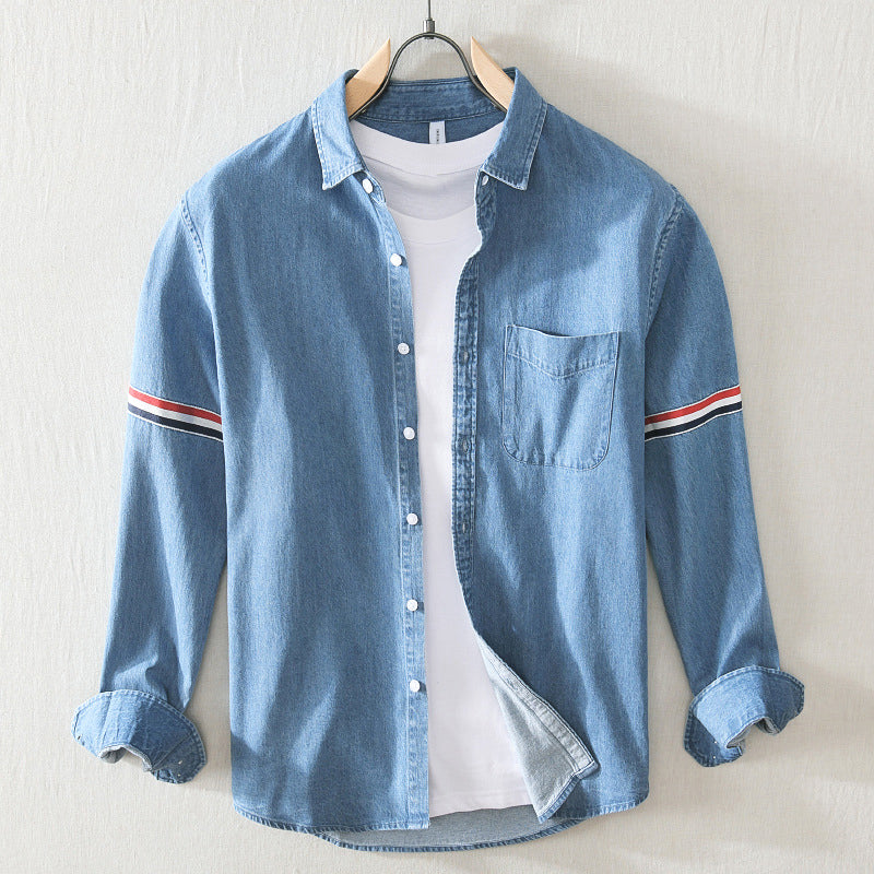 Lobus Minimal Spring Denim Shirt