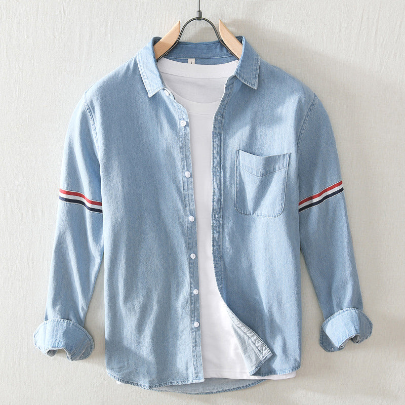 Lobus Minimal Spring Denim Shirt