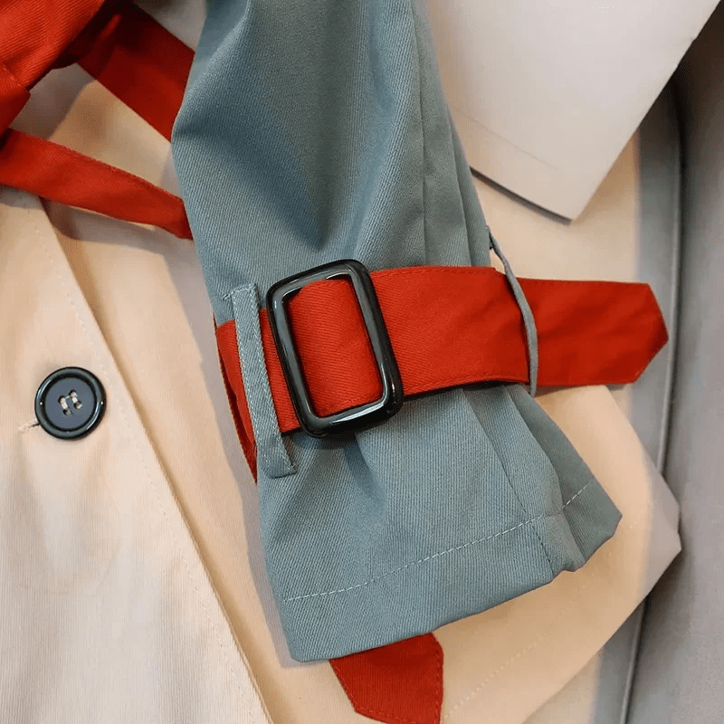 Adeline Accent Trench Coat - Infinityloyal
