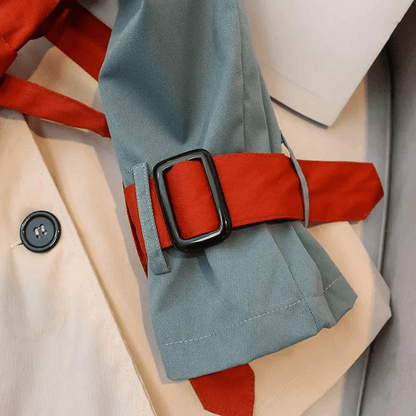 Adeline Accent Trench Coat - Infinityloyal