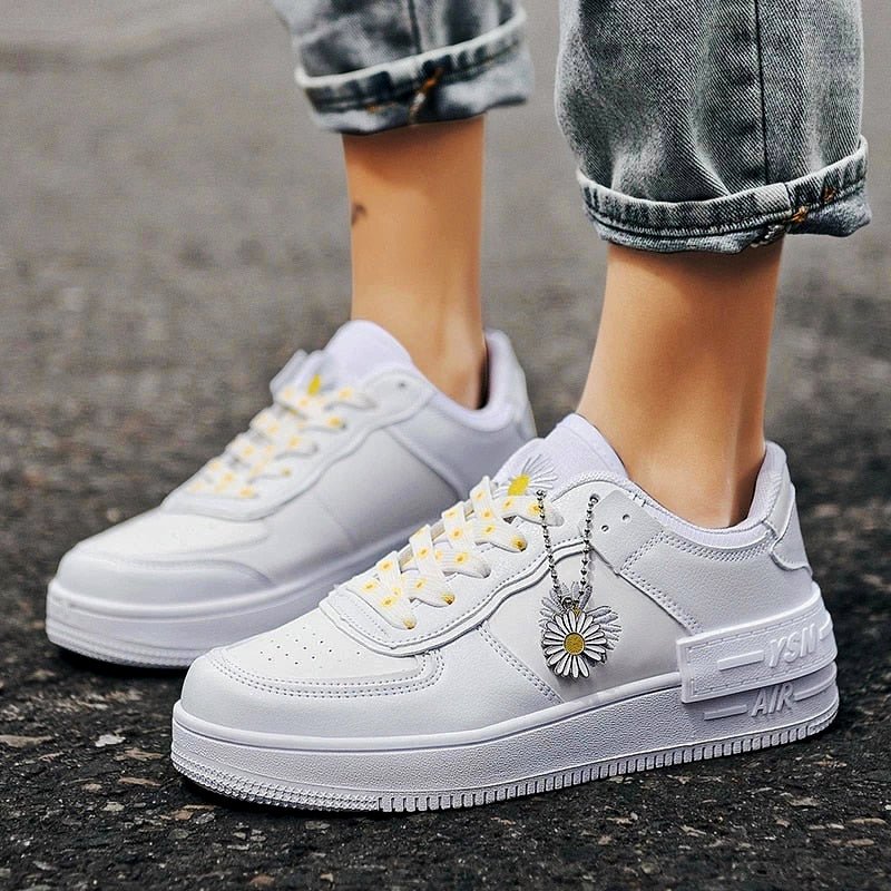 Adeline Floral Sneakers - Infinityloyal