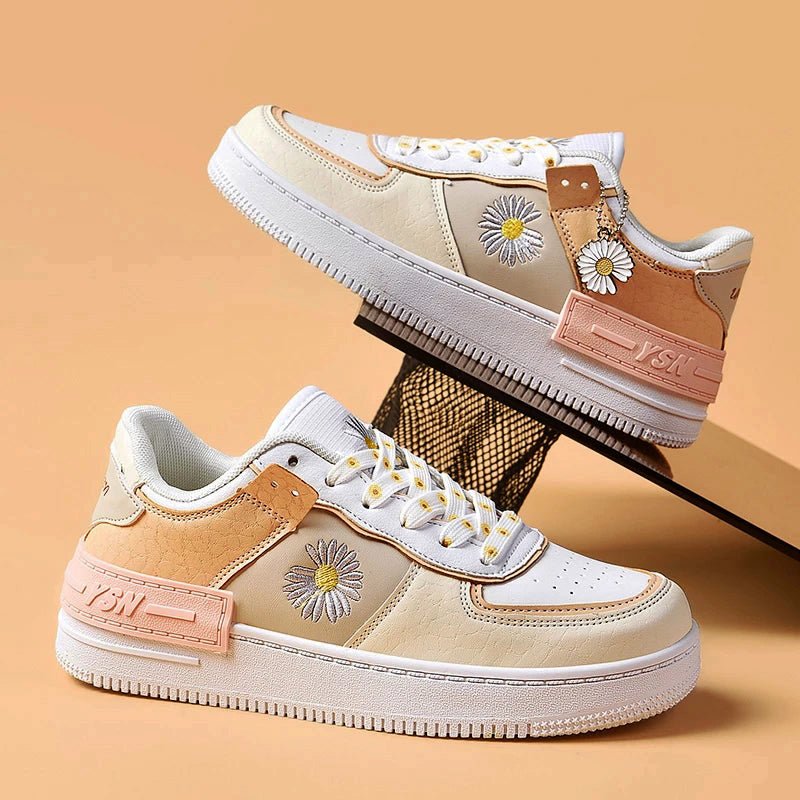 Adeline Floral Sneakers - Infinityloyal