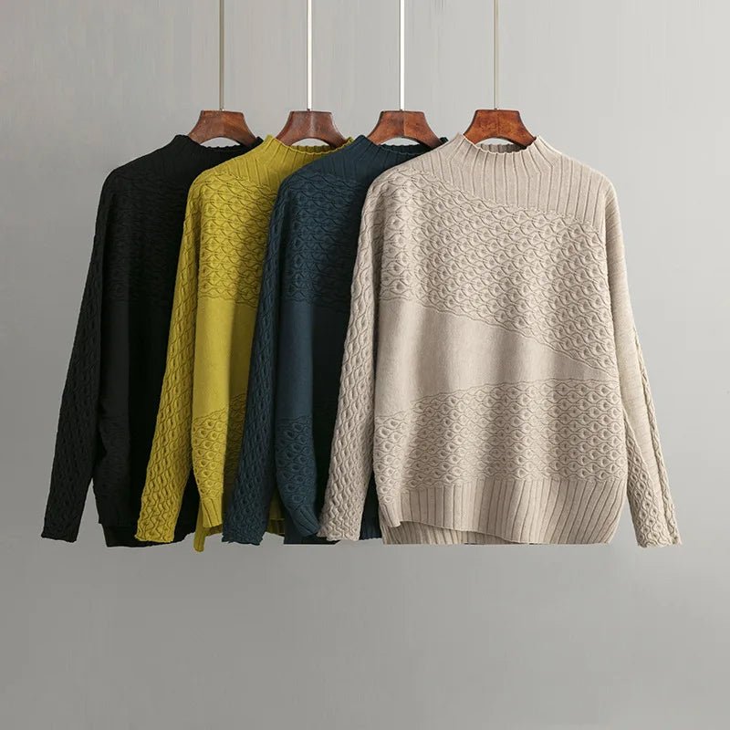 Adeline Soft Textured Sweater - Infinityloyal