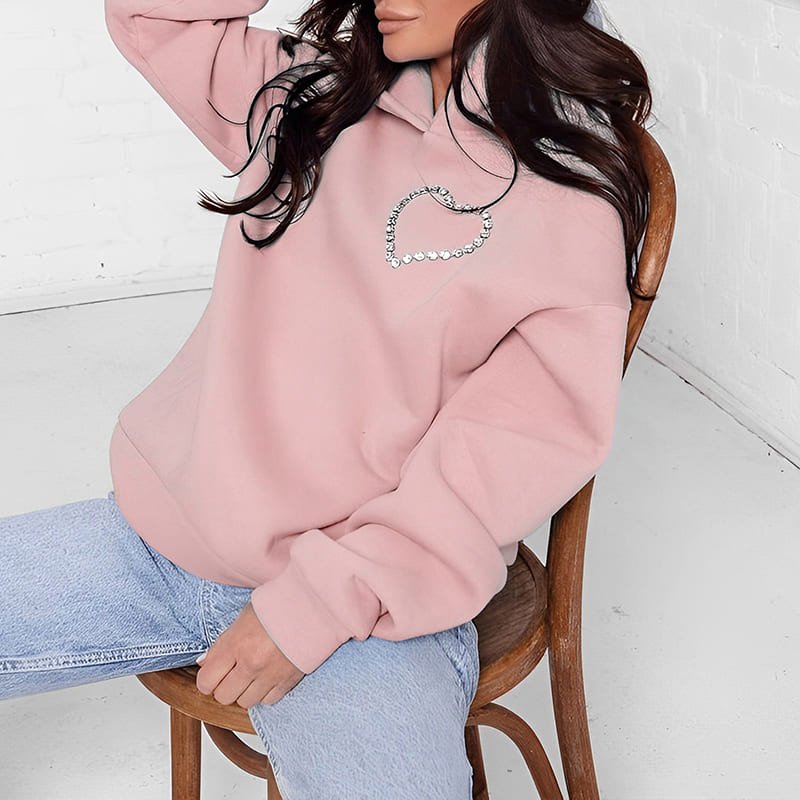 Amelie Fleur Amor Leisure Hoodie - Infinityloyal