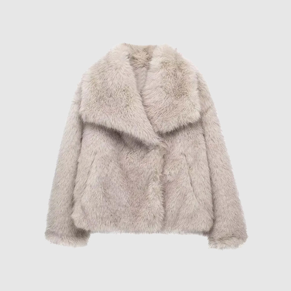 Amelie Fleur Arctic Cloud Coat - Infinityloyal