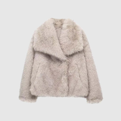 Amelie Fleur Arctic Cloud Coat - Infinityloyal