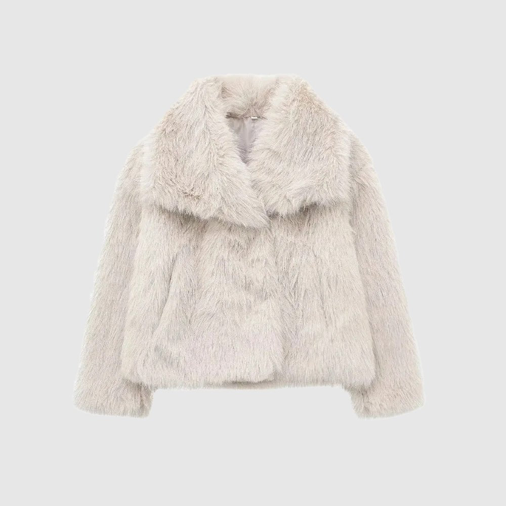 Amelie Fleur Arctic Cloud Coat - Infinityloyal