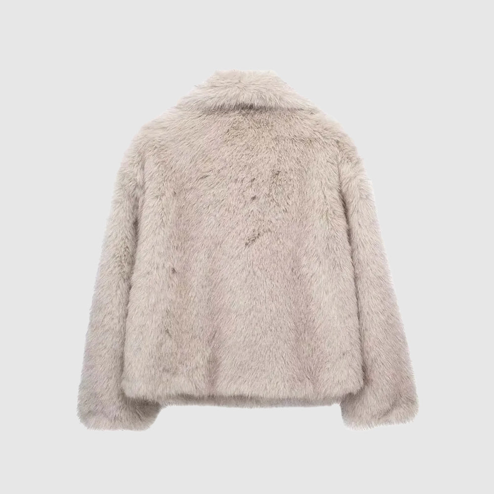 Amelie Fleur Arctic Cloud Coat - Infinityloyal