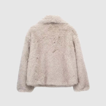 Amelie Fleur Arctic Cloud Coat - Infinityloyal