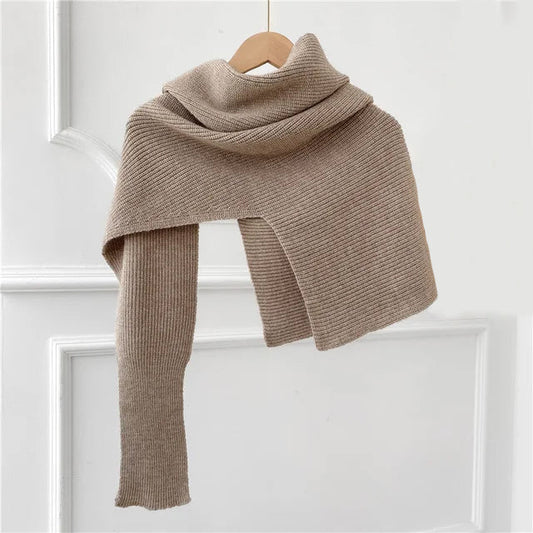 Amelie Fleur Cozy Knit Scarf - Infinityloyal