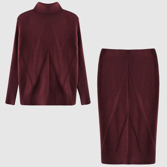 Amelie Fleur Knitted Two Piece Set - Infinityloyal