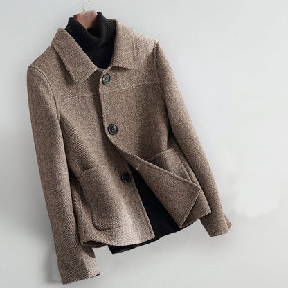 Amelie Fleur Nostalgic Wool Coat - Infinityloyal