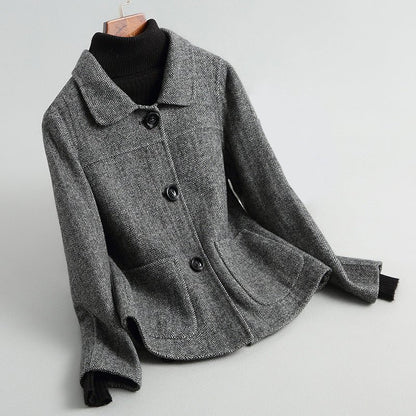 Amelie Fleur Nostalgic Wool Coat - Infinityloyal
