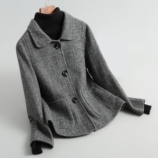 Amelie Fleur Nostalgic Wool Coat - Infinityloyal