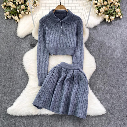 Amelie Fleur Palermo Knit Duo Set - Infinityloyal