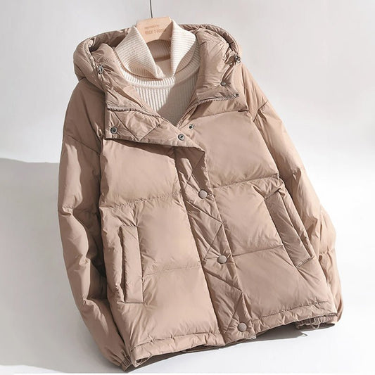 Amelie Fleur Quilted Down Jacket - Infinityloyal
