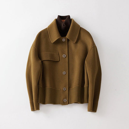 Amelie Fleur Vintage Wool Coat - Infinityloyal