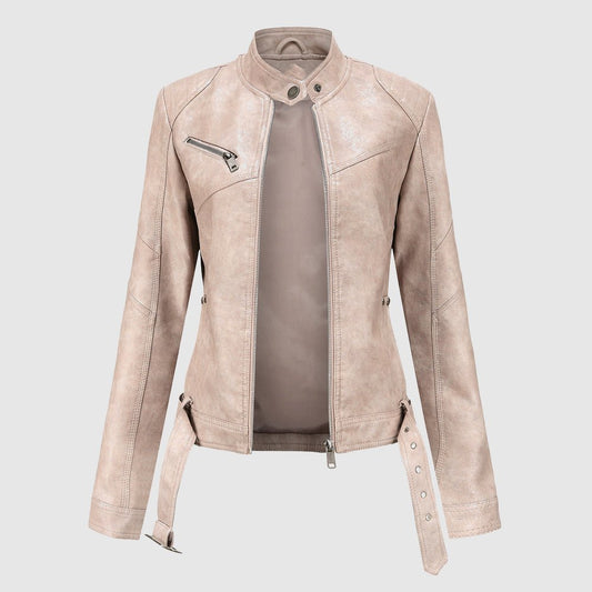 Amelie Fleur Zipper Vogue Jacket - Infinityloyal