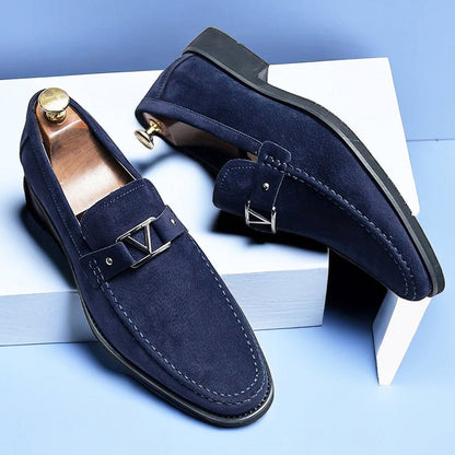 Antonio Elegant Suede Loafers - Infinityloyal
