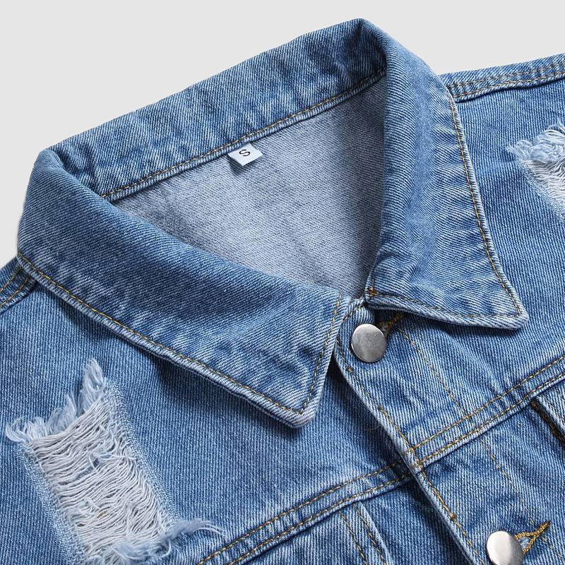 Atlas Trendy Denim Jacket - Infinityloyal