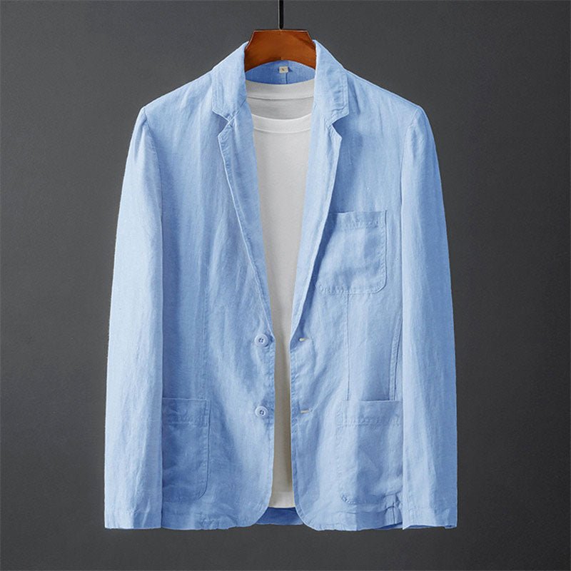 Augusta Cotton Linen Suit - Infinityloyal
