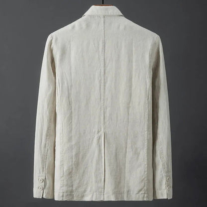 Augusta Cotton Linen Suit - Infinityloyal
