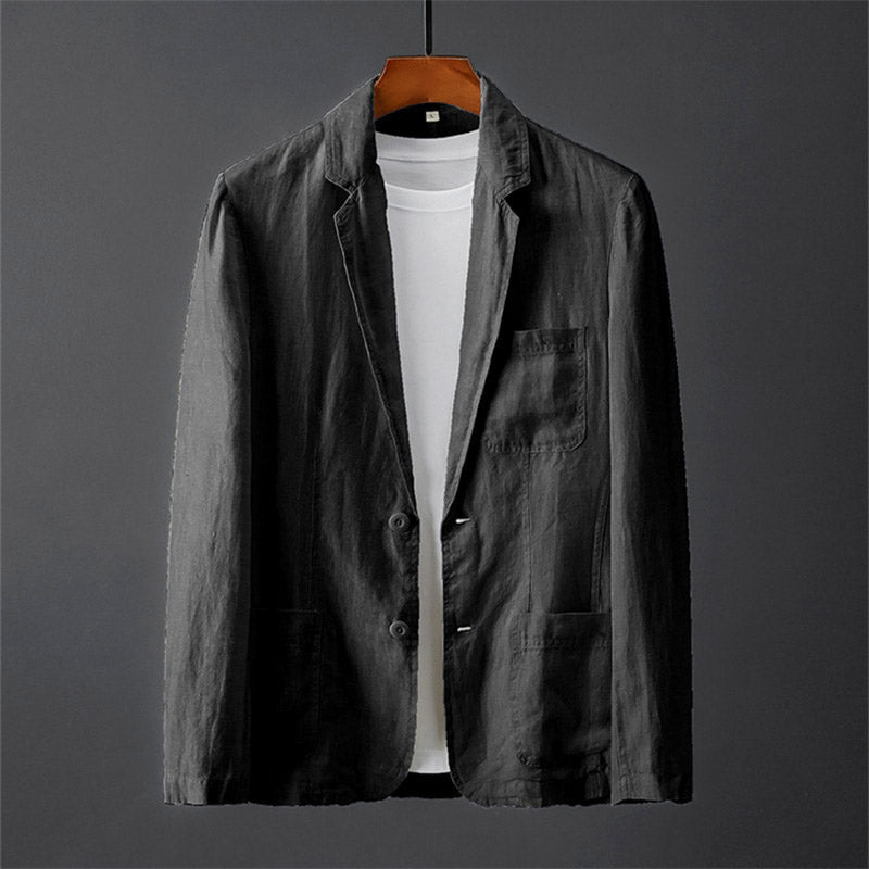Augusta Cotton Linen Suit - Infinityloyal