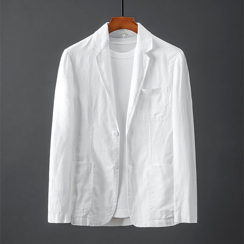 Augusta Cotton Linen Suit - Infinityloyal