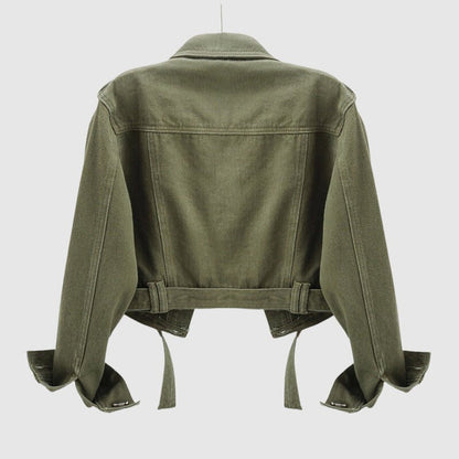 Belinda Contemporary Denim Jacket - Infinityloyal