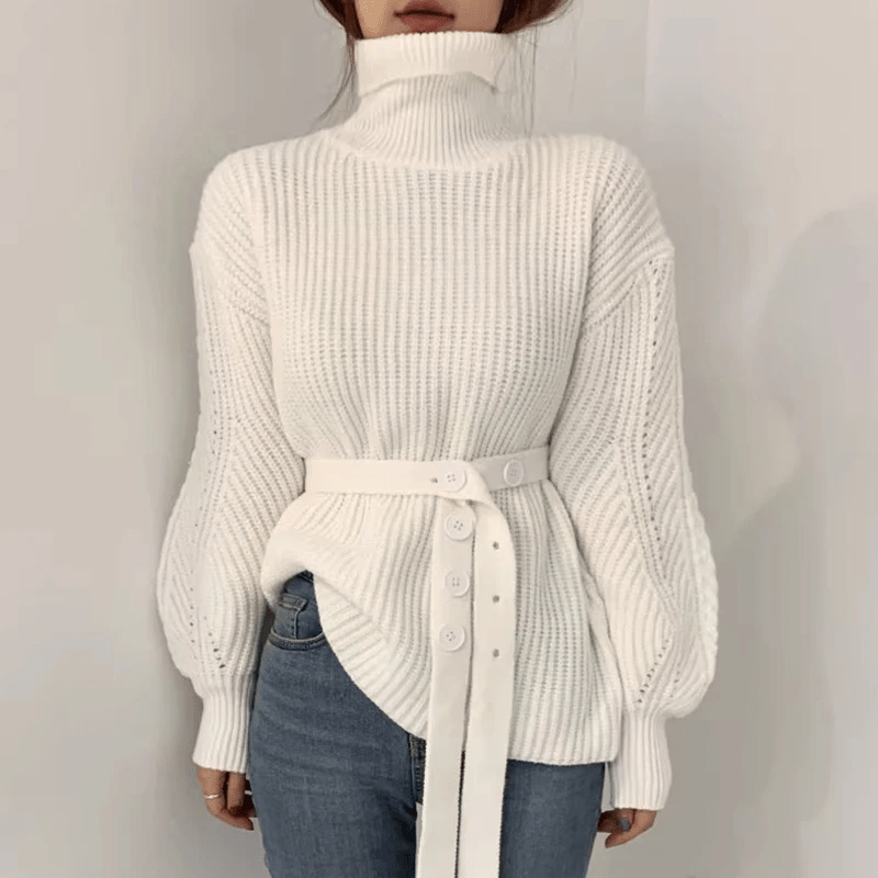 Bella Cozy Turtleneck Sweater - Infinityloyal