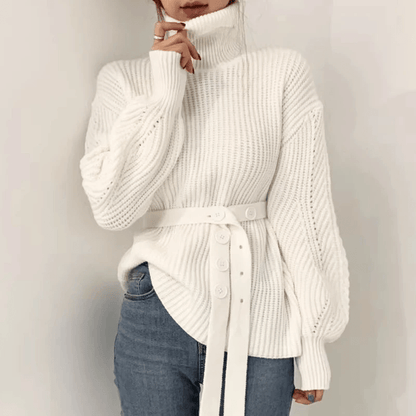 Bella Cozy Turtleneck Sweater - Infinityloyal