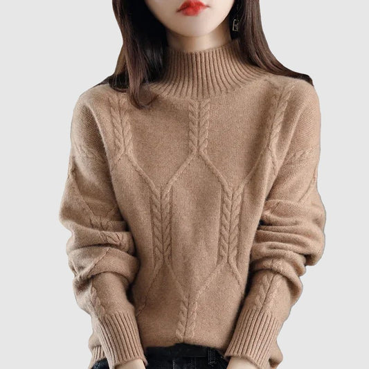 Bella Vintage Wool Knit Sweater - Infinityloyal