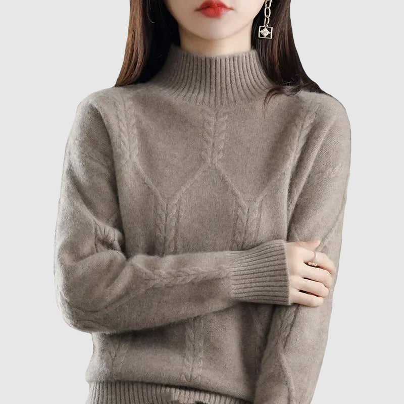 Bella Vintage Wool Knit Sweater - Infinityloyal