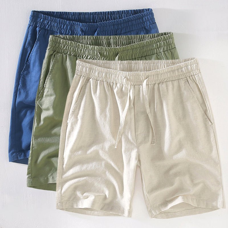 Ben Smith Augusta Cotton Linen Shorts - Infinityloyal