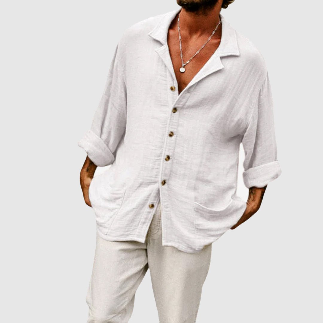 Ben Smith Azure Springs Linen Shirt - Infinityloyal