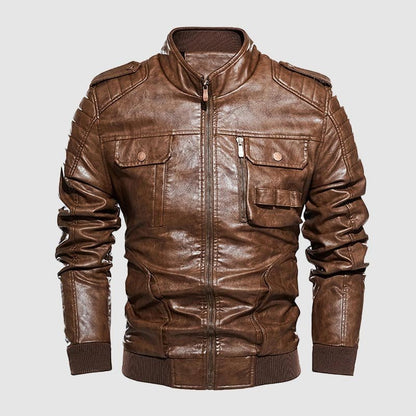 Ben Smith Biker Leather Jacket - Infinityloyal