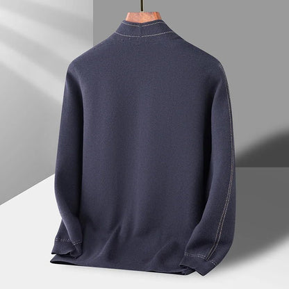 Ben Smith Elegant Pinstripe Cardigan - Infinityloyal