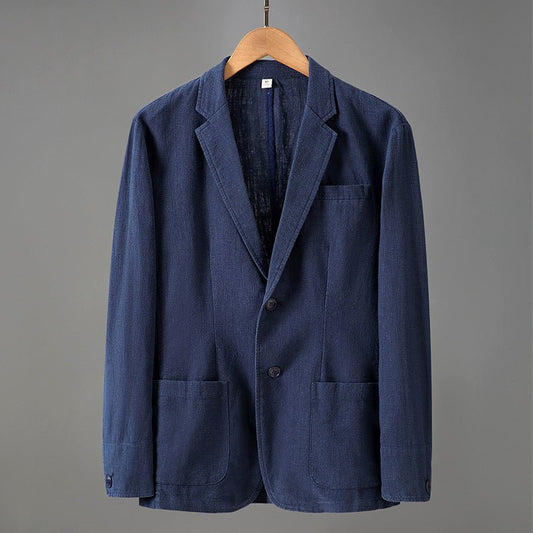 Ben Smith Minimal Linen Blazer - Infinityloyal