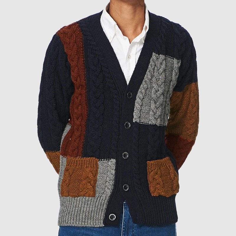 Ben Smith Patchwork Cardigan - Infinityloyal