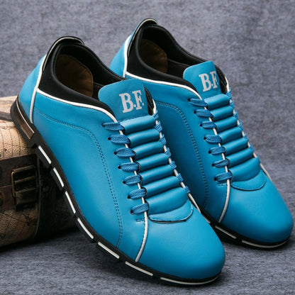 Brave Fusion Fine Leather Sneakers - Infinityloyal