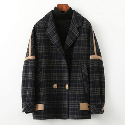 Calerno Plaid Mid - Lenght Coat - Infinityloyal