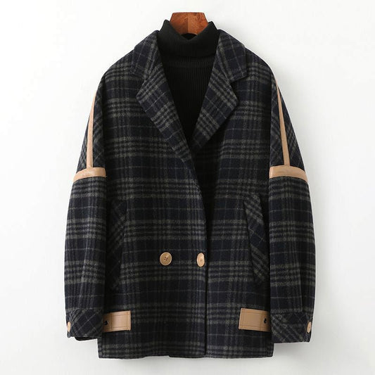 Calerno Plaid Mid - Lenght Coat - Infinityloyal