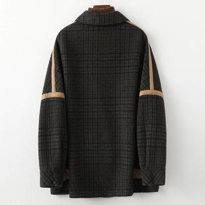 Calerno Plaid Mid - Lenght Coat - Infinityloyal