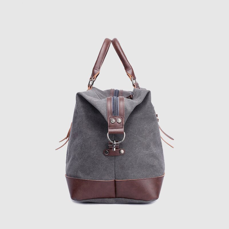 Canvas Leather Travel Bag - Infinityloyal