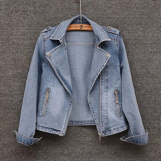 Chloe Marie Denim Blazer - Infinityloyal